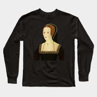 Historical illustrations - Anne Boleyn Long Sleeve T-Shirt